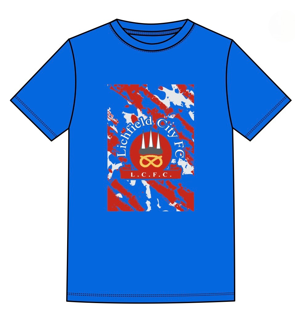 Lichfield City FC T-Shirt Option 2