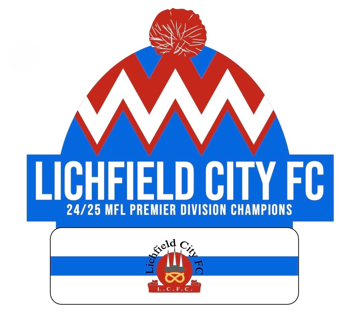 Lichfield City FC Midland Football League Champions Beanie