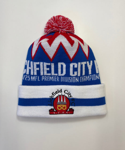 Lichfield City FC Midland Football League Champions Beanie